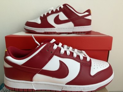 Nike Dunk Low Retro Gym Red/Weiß/University Gold USC | EU 45 | US11 | DD1391-602