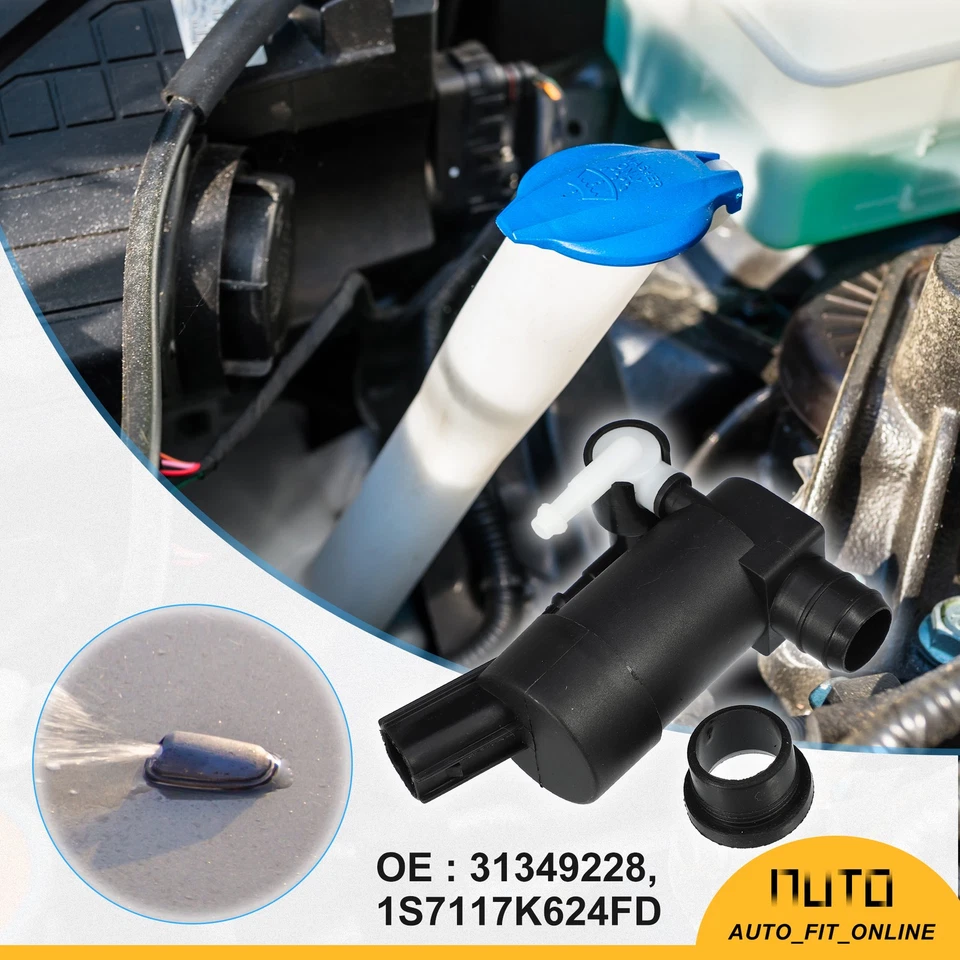 Bomba de motor para lavadora de parabrisas de coche 31349228 única personalizada para Volvo XC70 2009-2016 Foto 3 de 4