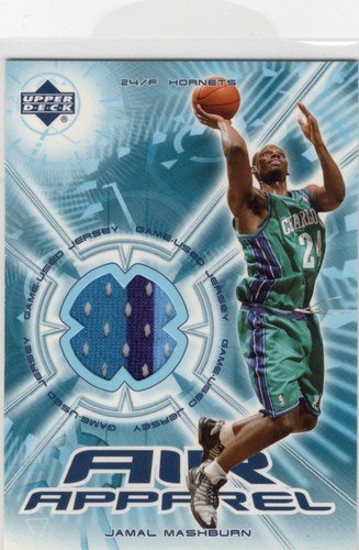 2002 Upper Deck Air Apparel - Jamal Mashburn #JM-AA Game-Used Jersey All Star