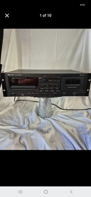 TASCAM CD-A500 Professional CD Player Cassette Recorder Rack Mount Tested