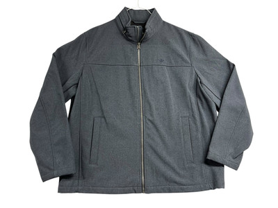 Dockers Performance Jacket Mens 2XL Blue Golf Outdoor Water Resistant Pockets