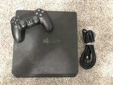 PS4 / Sony Playstation 4 - Slim 1TB - FW 11.52 + CONTROLLER+CABLES