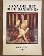 Lana Del Rey “Blue Banisters” 2021 Promotional Music Store Poster “19 x 28”