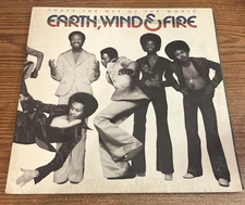 Earth, Wind & Fire-That's The Way Of The World/Original 1975 CBS Lp Record/Vg+