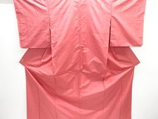 7594285: JAPANESE KIMONO / ANTIQUE KIMONO / SILK / YONEZAWA TSUMUGI / ENSEMBLE /
