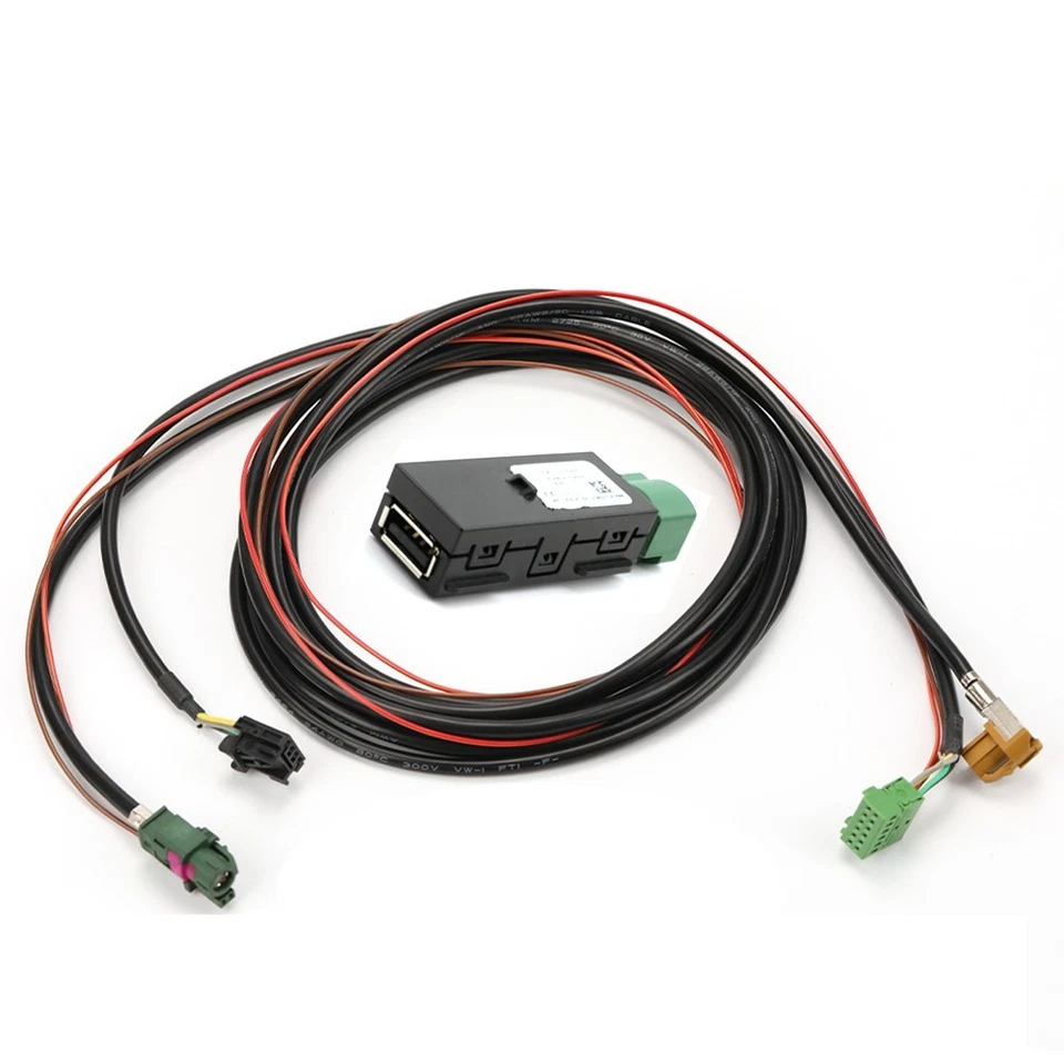 5Q0035726E MIB2 USB Carplay Media Switch Instalación Enchufe para VW Golf 7 Coche - Imagen 3 de 4