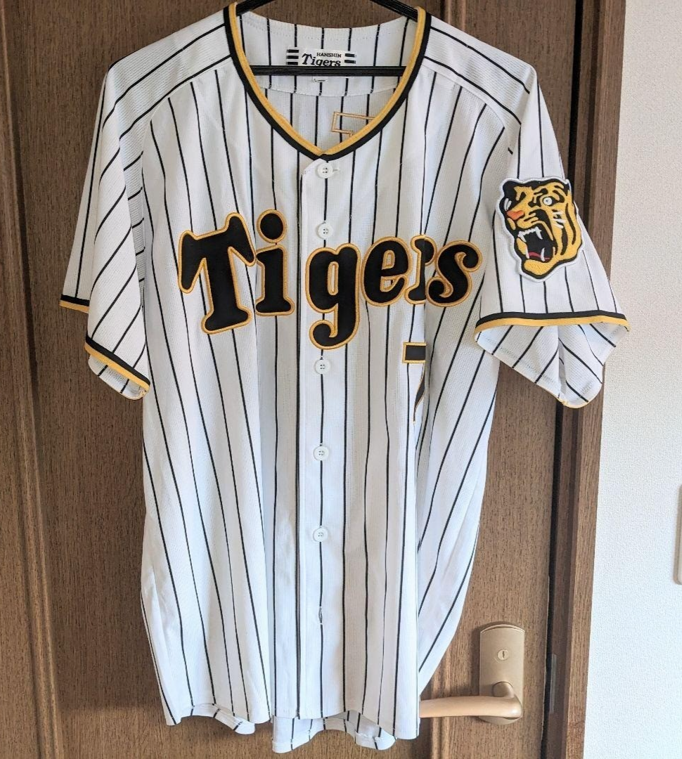 MIZUNO Baseball Uniform Hanshin Tigers Itoi Yoshio No.7 L | eBay