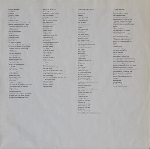 Level 42 - World Machine - Used Vinyl Record - 87 - D2508z - Bild 5 von 5