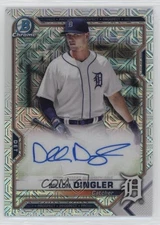 2021 Bowman Chrome Mega Box Chrome Mojo Auto Dillon Dingler #BCMA-DDI Auto 1n8a