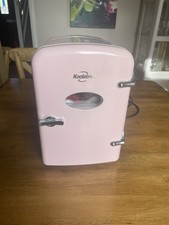 Koolatron 7" 6 Can Retro Electric Portable Mini Fridge - Pink (KRT04-P)
