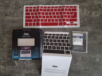 iSkin ProTouch Tastaturschutz für Apple MacBook / MacBook Pro / Air Rot OVP