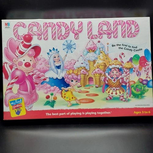 Vintage 2001 Candy Land Board Game by Milton Bradley No Instructions EUC