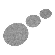 24Pcs Felt Plate Dividers Cuttable Washable Reusable Felt Plate Separator Felt