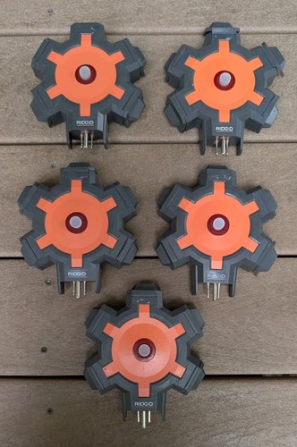 Ridgid 5 Outlet Extension Cord Power Hub