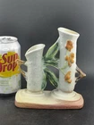 Roseville Bittersweet Gray Bud Vase 873-6” In Excellent Mint Condition