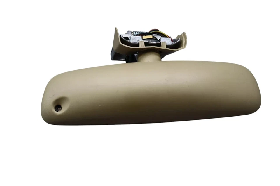 97-02 Mercedes R129 SL320 SL500 Interior Rear View Mirror Beige 1298102617 Oem - Image 4 of 4