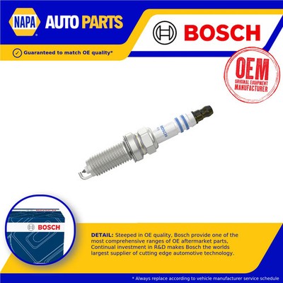 Spark Plugs Set 4x fits CITROEN C1 Mk2 VTi 1.0 2018 on CFB(1KR) Bosch 1640078080