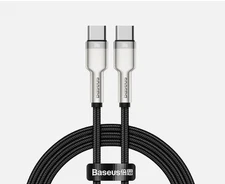 Baseus 100W Charger Cable USB Type-C to Type-C Cable for iPhone 16 15 Pro Max