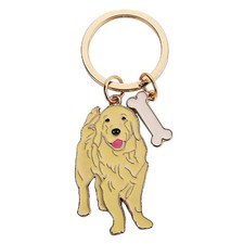 Golden Retriever Keychains, Cute Keychain for , Dog Key Chain Gift for Dog Lo...