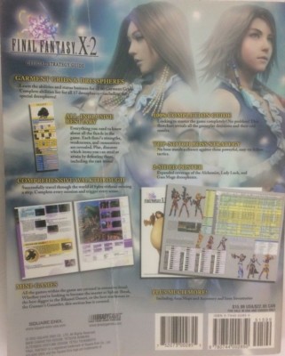 GUIDE OFFICIEL STRATÉGIQUE FINAL FANTASY X-2 sur PS2 - Édition FR Très