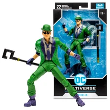 NEW DC GAMING THE RIDDLER 7" FIGURE DC MULTIVERSE ARKHAM CITY WV9 MCFARLANE TOYS