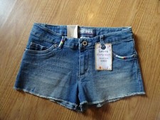 Levi  s Shorty Shorts Girls Size 12R adjustable waistband NWT
