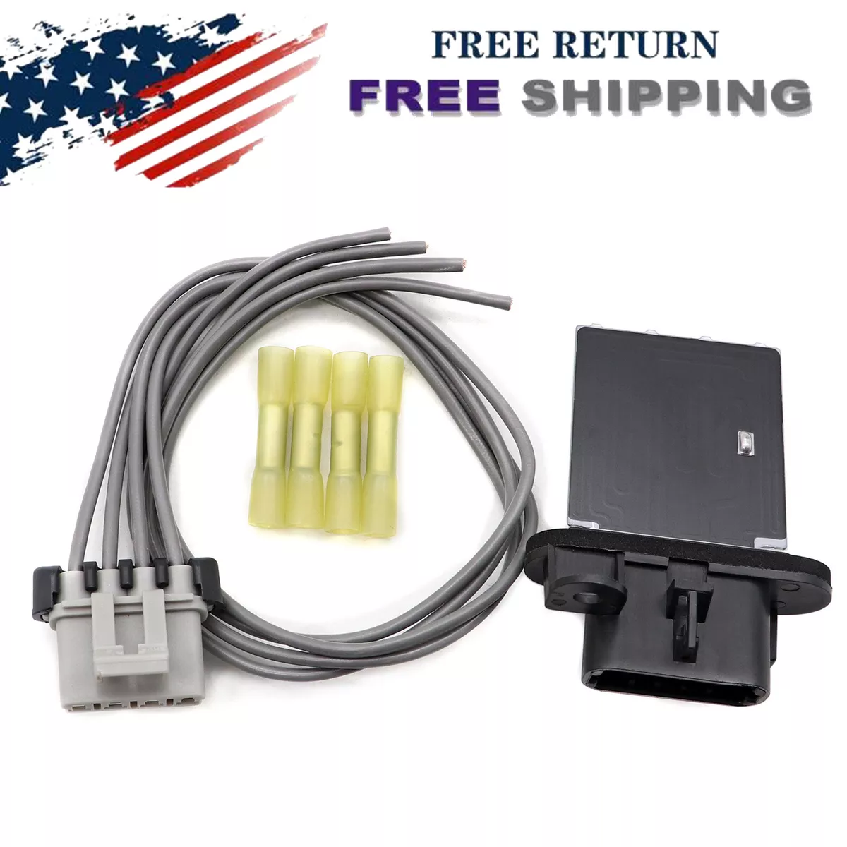 HVAC Fan Blower Motor Resistor Kit with Wire Harness For 2005-2014 Toyota  Tacoma | eBay