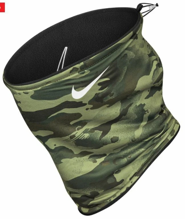 New Unisex Adult Nike Reversible Neck Warmer 2.0 (N1000654-985) Camo Black OSFM