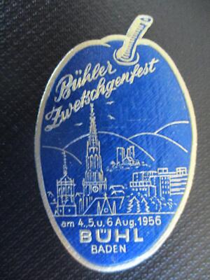 (11035) Reklamemarke - Bühler Zwetschgenfest 1956