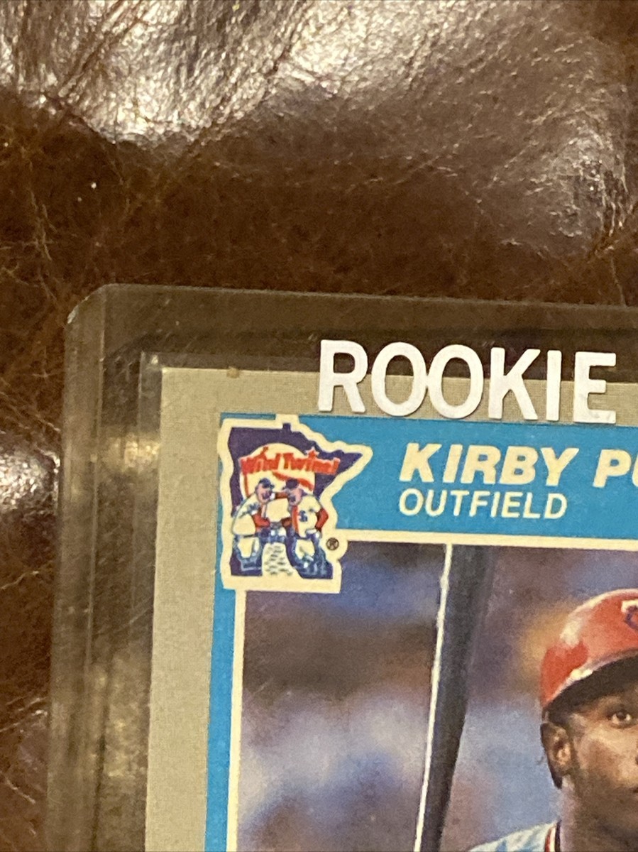 1985 Fleer KIRBY PUCKETT 286 RC Twins HOF EXCELLENT CONDITION