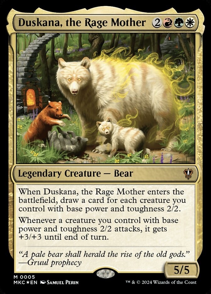 EDH Bear Deck - Commander MTG Magic the Gathering
