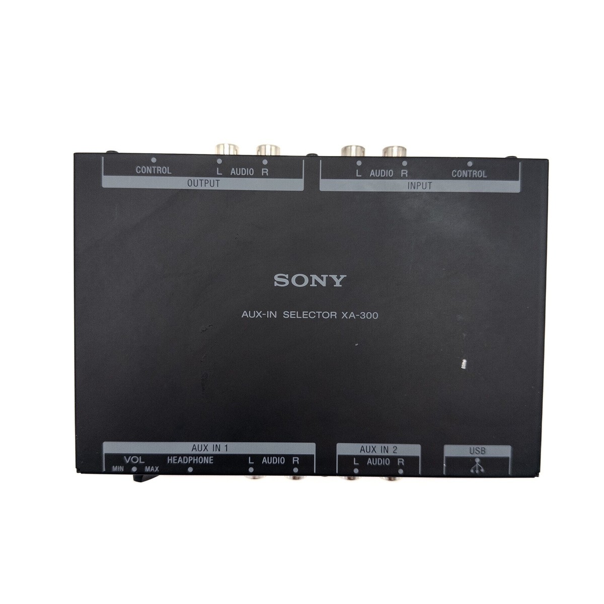 希少品 SONY AUX-IN SELECTOR XA-300 ソニー AUX セレクター カー