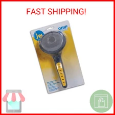 JW Pet Gripsoft Dog Soft Pin Slicker Brush with Non-Slip Rubber Grip (Angled Sta