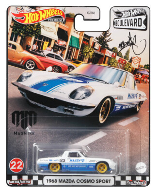 1968 Mazda Cosmo Sport Boulevard Series 2021 in 1:64 Hot Wheels GRM00 GJT68
