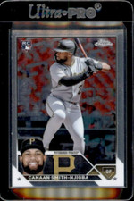 2023 Topps Chrome #67 Canaan Smith-Njigba Rookie Pittsburgh Pirates - Nice Card