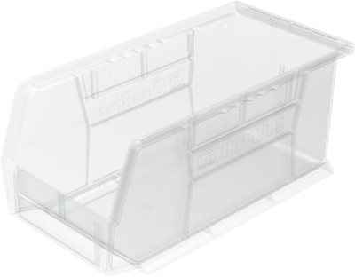 30230 Akrobins Plastic Storage Bins, Space-Saving Stackable Bins for Garage, Pan