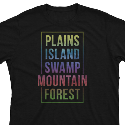 The Spectrum - Magic the Gathering Lands Unisex T-Shirt MTG Player