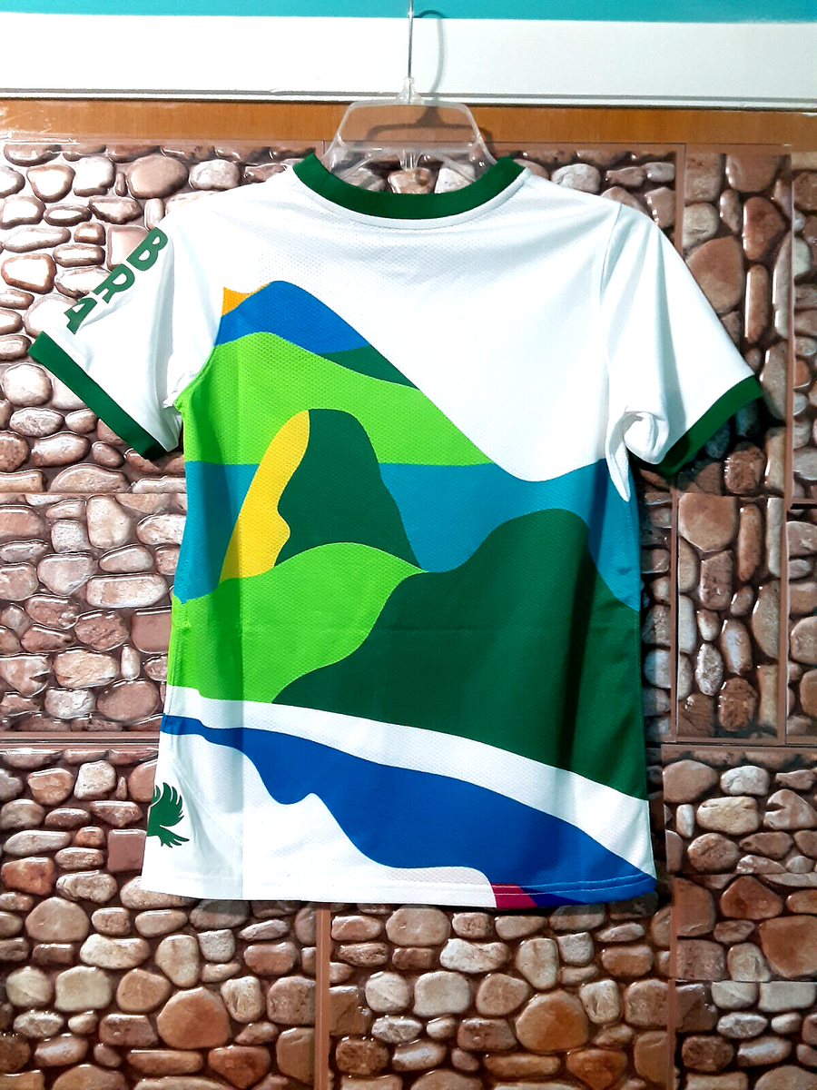 NWT! Nike SB Dunk x Parra Brazil KIDS Skate Jersey CZ7775-100 Boys