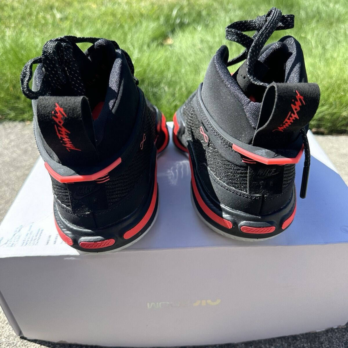 Size 8.5 - Air Jordan 36 Black Infrared for sale online | eBay Size 8.5 - Air Jordan 36 Black Infrared for sale online | eBay