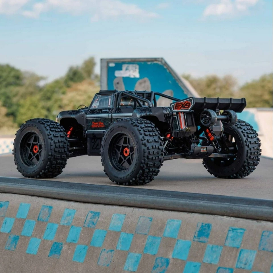 Arrma ARA5810V2T1 1/5 OUTCAST 4X4 8S BLX EXB Brushless Stunt Truck RTR, Black - Bild 4 von 4