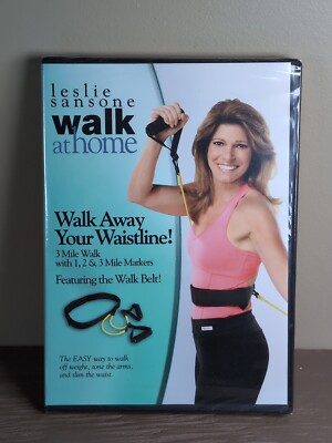 Leslie Sansone - Walk Away Your Waistline! Exercise Aerobics (DVD ONLY) NO BELT