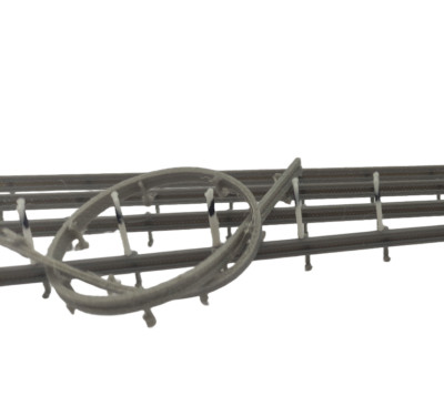 H0 Leitplanke flexibel Brücke Strasse Leitpfosten Ausgestaltung Bahnhof 1:87