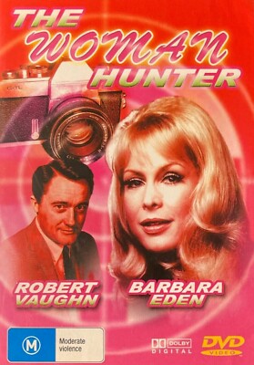 The Woman Hunter DVD Movie 1972 Robert Vaughn Barbara Eden