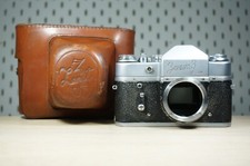 KMZ ZENIT 3  SLR camera body, SLR M39 mount + leather case #61022149