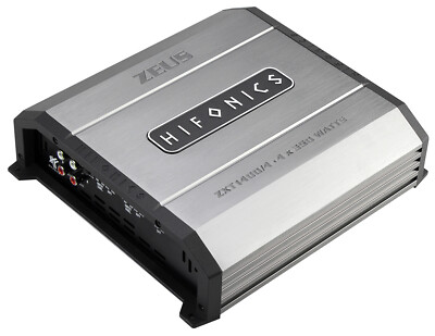 HiFonics Zeus Ext ZXT1400/4  4 x 350Watt RMS Class D Neu von More dB Car Audio