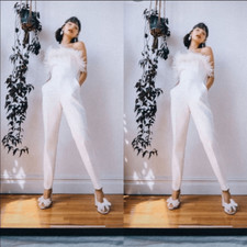 ANTHROPOLOGIE x BHLDN Janae Strapless Jumpsuit/ size 4