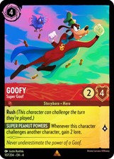 Lorcana COLD FOIL Goofy - Super Goof - Ursula's Return  107