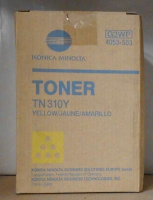 Konica Minolta Toner TN310Y yellow 4053-503 bizhub C340 C350 C351 C450 CF2203  B