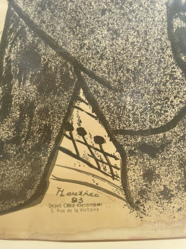 Toulouse Lautrec Litho Stedeljk Museum Vintage Original Jane Avril.. - Foto 18 di 22