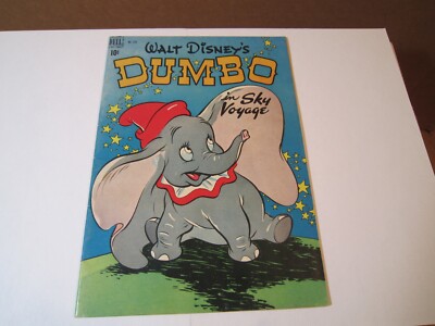 Four Color Series Two #234 Dumbo Walt Disney Dell 1949 F- (5.5) C-OW pages